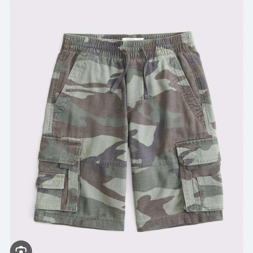 Camouflage Cargo Shorts